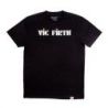 Camiseta Vic Firth BLACK LOGO TEE talla L