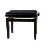 GEWA 130010 Banqueta piano deluxe negra brillante