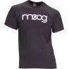 Comprar Moog T&#039;shirt negra con logo blanco al mejor precio